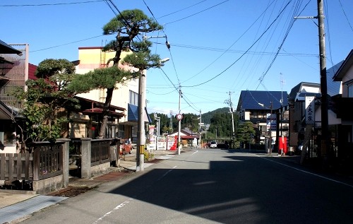 旧舟形宿街並 舟形 舟形町 最上郡 山形県