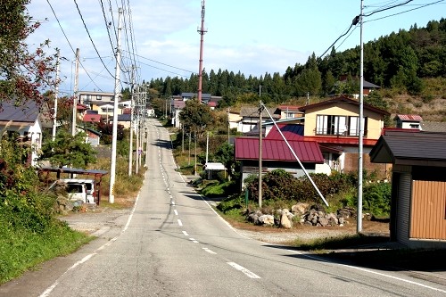 旧羽州街道 鳥越 新庄市 山形県