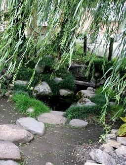 氷室の清水跡 金沢 新庄市 山形県