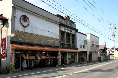 旧楯岡宿家並 五日町 楯岡 村山市 山形県