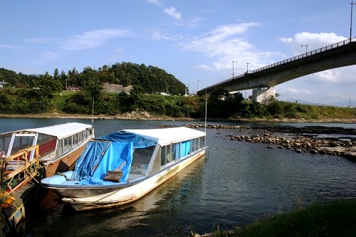 最上川三難所・碁点 稲下 村山市 山形県