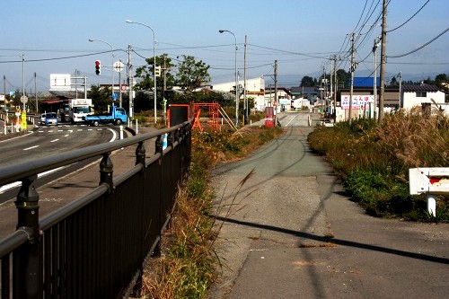 旧羽州街道 本飯田 村山市 山形県