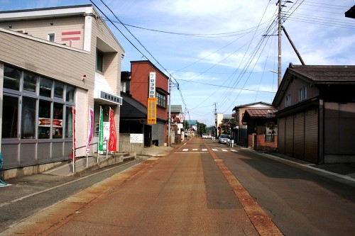 旧土生田宿街並 土生田 村山市 山形県