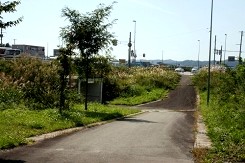 旧羽州街道 土生田 村山市 山形県