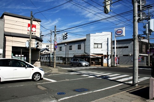 旧尾花沢宿札の辻 中町 尾花沢市 山形県