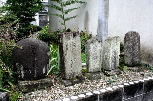 石碑群 長泉寺 名木沢 尾花沢市 山形県