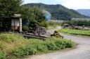 旧山寺街道・芭蕉句碑 下荻野戸 天童市 山形県
