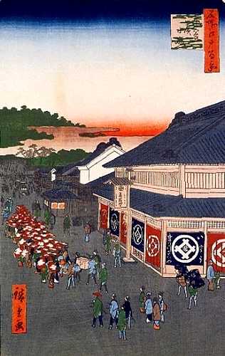 下谷広小路 広重 名所江戸百景